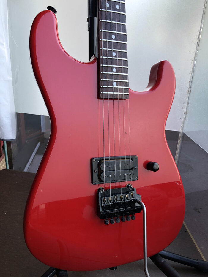 1987 Limited Edition Charvel Model 2 With Painted Neck Red